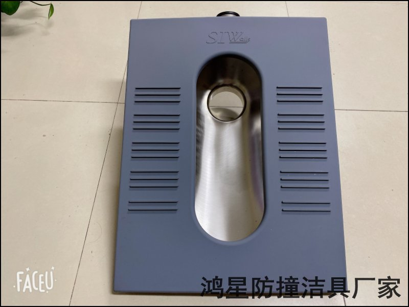 器羈押室衛(wèi)生間防撞蹲便器定制